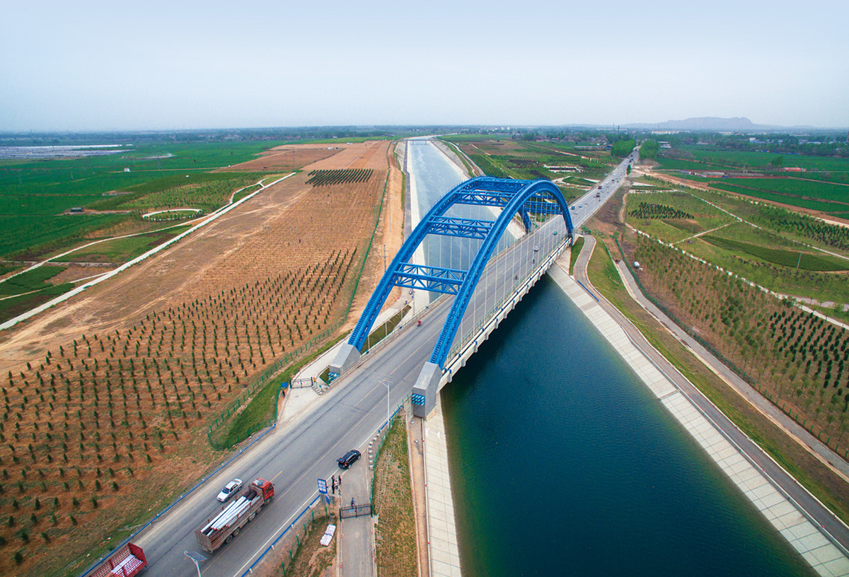 南水北調十里鋪東南跨渠特大橋